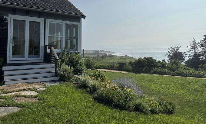 Chilmark House | Best Water Views in Chilmark! Private beach, 6 bedrooms, large family home