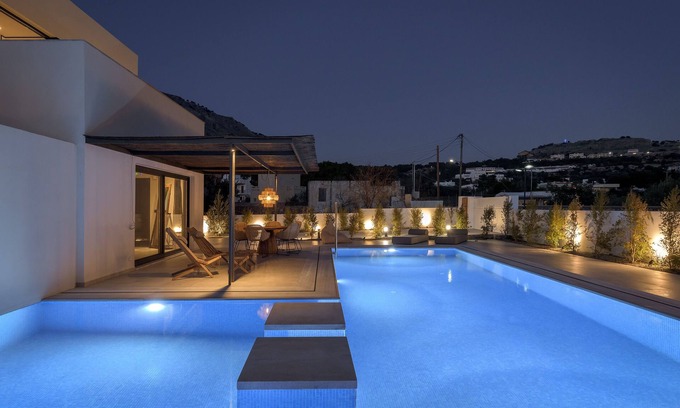 Pefkos Villa | Bianco Villa - Eve