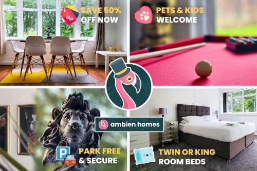 Leeds House | BIG 7xGuest House 3xVan Locked CarPort Garden Leeds & Bradford