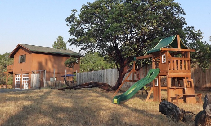 Redwood Valley Apartment | Big Acres Family Suite - Play Structure - Pet Friendly - Casino