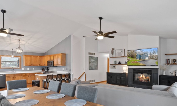 Twin Lakes House | Big Blue Lakehouse - Shared Pier, Lake Mary Access, Stunning Lake Views, Grill, Firepit, Pool Table