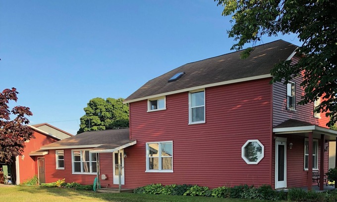 Grand Marais House | Big Red a newly renovated 4 bedroom historic home in the heart of Grand Marais!