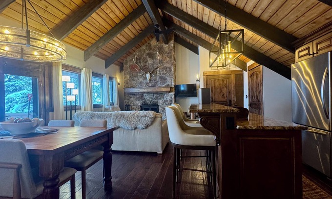 Big Sky Meadow Village Condo | Big Sky Condo on the Golf Course, close to Skiing and Town Center!
