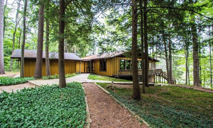 Mancelona House | Big Twin Lodge - Lake Life, Off-Roading, Snowmobiling, Wooded Seclusion!