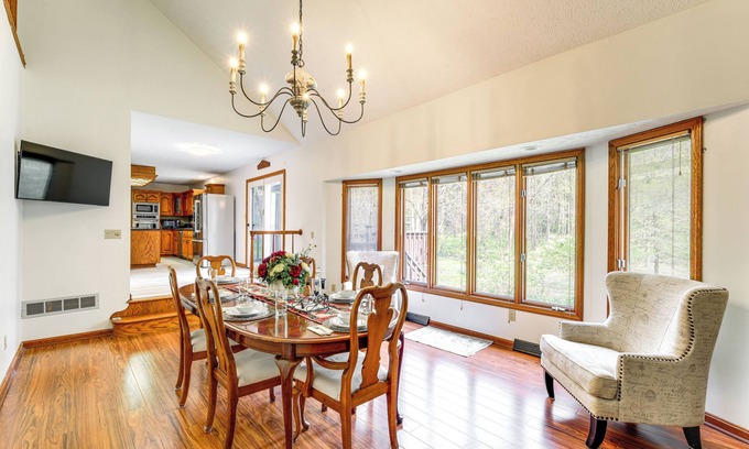 Mogadore House | Bike, Fish, Golf & More: Stately Tudor in Mogadore