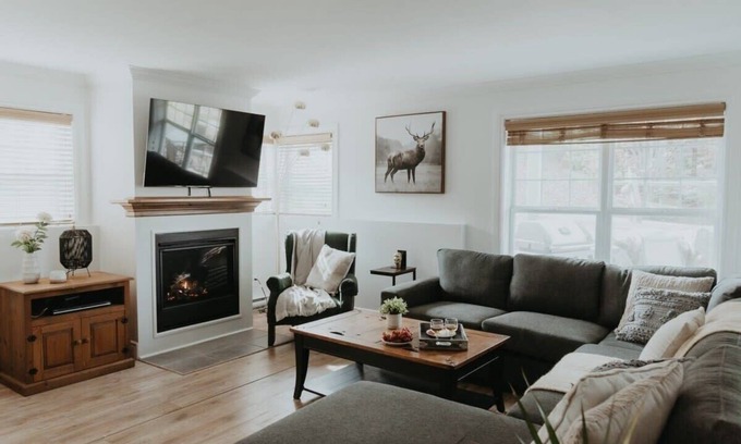 Saint-Faustin-Lac-Carre Apartment | Bike Ski In/Out Rodeo and Fall color festival