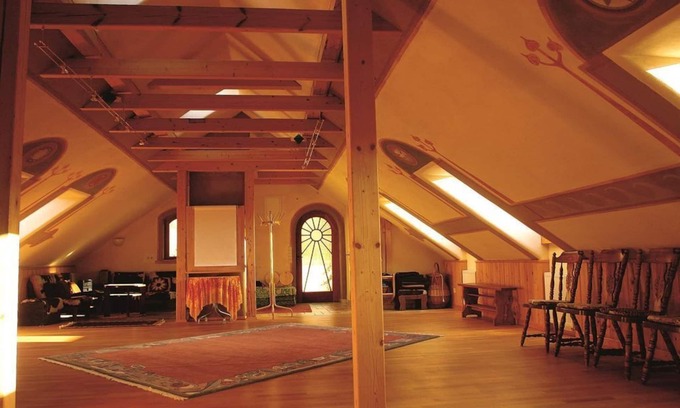 Eberstein House | Bionest II - Lehmbaudach-familienzimmer - Biolandhaus Arche
