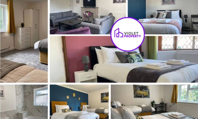 Edgbaston House | Birch, 7 Large Bedrm, Sleeps 14