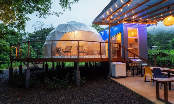 Bijagua Apartment | Bitzu Dome-Bijagua Riverside Glamping