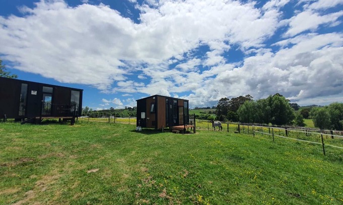 Waitoki House | Black Horse Cabin 3 by Tiny Away