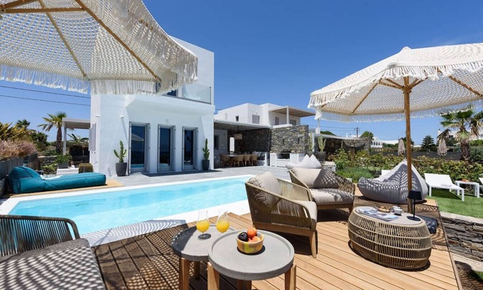 Ampelas Villa | Black Pearl Villa - Sea Front