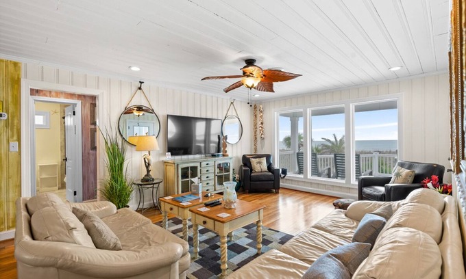 Cherry Grove Beach House | Blessed For Shore - Available August 27th - Luxury Oceanfront Home in Cherry Grove, Close to Pier, Beautiful Views and Pool Area