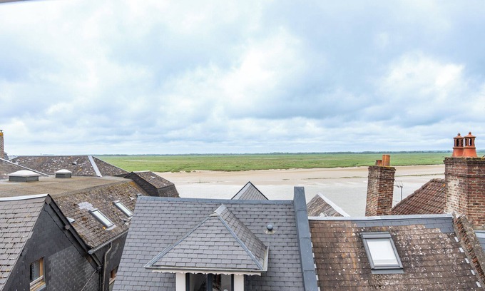 Moyenneville Apartment | Bleu Bonheur, Appartement Cosy au Coeur de la Baie