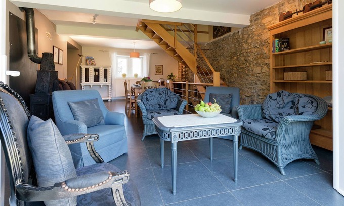 Sprimont House | Blissful Holiday Home in Sprimont (aywaille) with Sauna