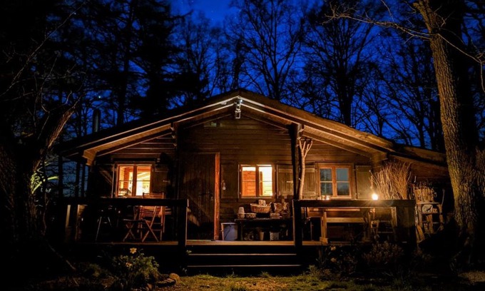 Langeln House | Blockhütte 35 km nördlich von Hamburg
