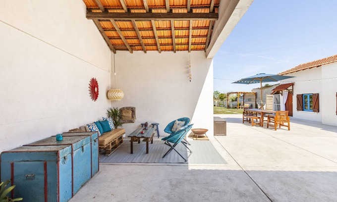 Murtosa House | Bloomoon House - Renovated rural house with swimming pool