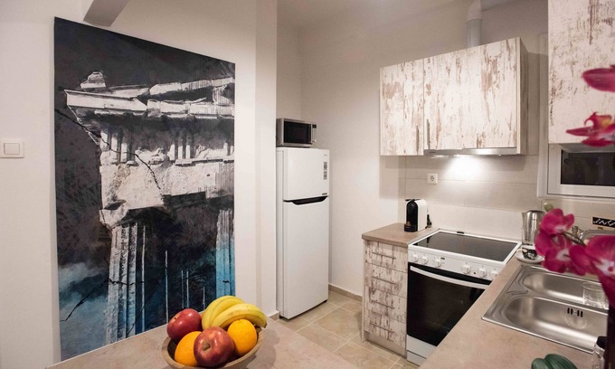 Koukaki Apartment | Blue Ark Stylish Athens