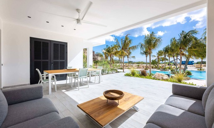 Sint Michiel Apartment | Blue Bay | The Reef | Terrace