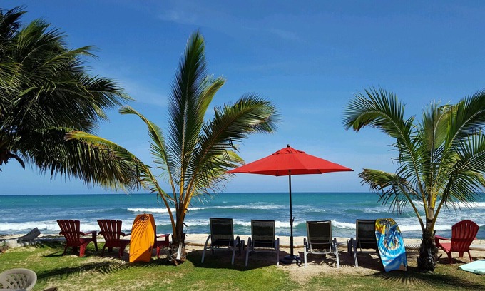 Ewa House | Blue Hawaii Pacific Ocean Beachfront House. 3 Bedroom 3 Bath.90 day minimum stay