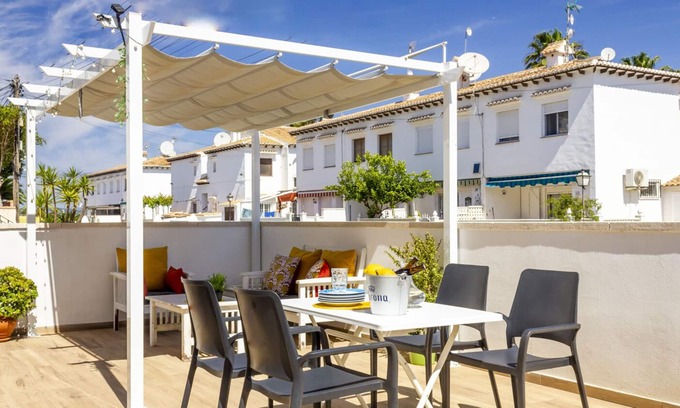 Los Balcones House | BLUE MEDITERRANEO, Lago Jardin, small bungalow with a lot of charm π