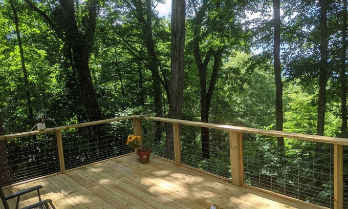 Cullowhee Cabin | Blue Mountain Cabin minutes away from Lake Glenville public beach
