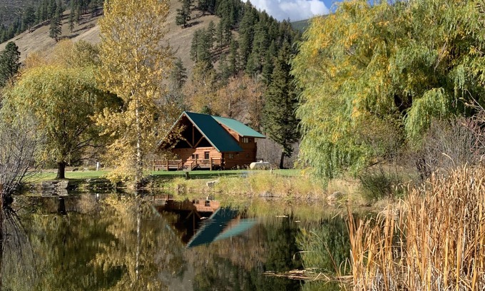 Granite County Cabin | Blue Ribbon Trout Stream Out Your Back Door
