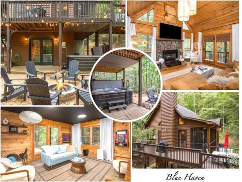 Cashes Valley House | Blue Ridge Cabin Near Downtown Fire Pit and Hot Tub
