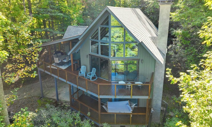Brevard House | Blue Ridge Pkwy View & Deck: Brevard Home!