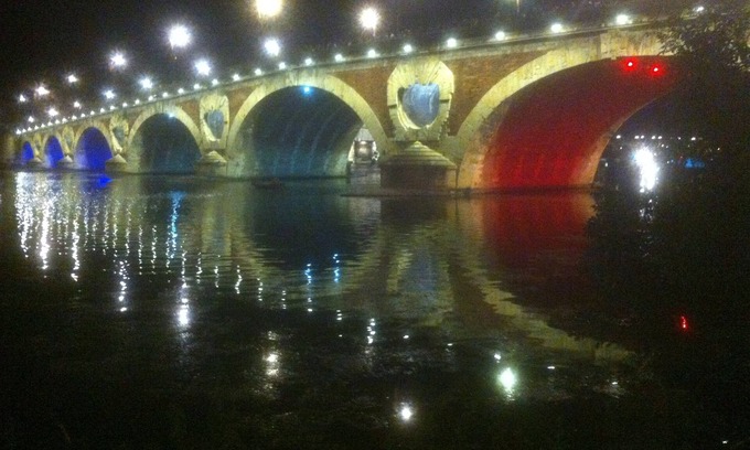 Labastide-Beauvoir Cottage | Blue Room of the Gîtes des Arcades Labastide Beauvoir