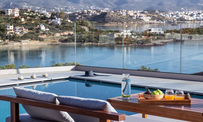 Ammoudara Villa | Blue Senses Sea View Villas with heated pool