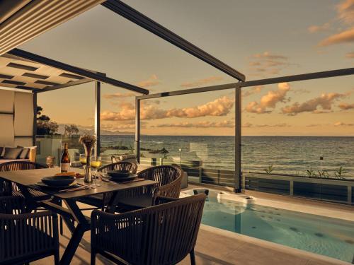 Alikanas Villa | Blue View Villa - Coastal Elegance with Swim Spa, by ZanteWize