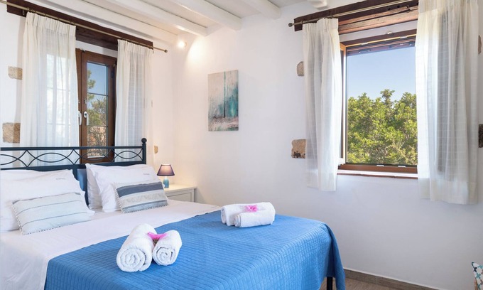 Skala Apartment | Blue Vista Patmos Sofia Triple Apartment