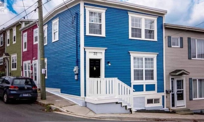 Downtown St. John's House | Blueberry Biscuit Home - Jelly Bean Row