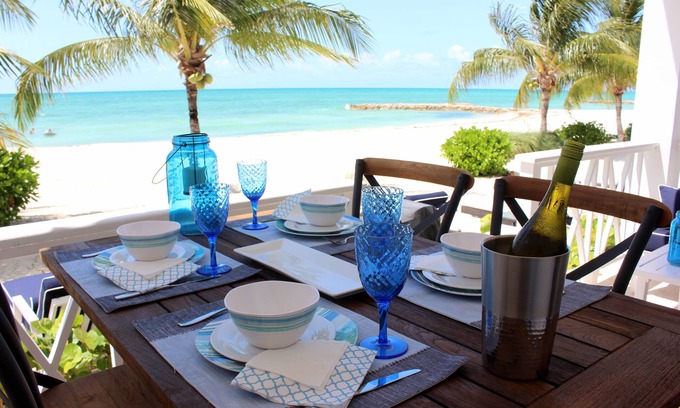 Palm Cay Villa | Blues Point Beach Front Gem - Right on the Sand at Palm Cay