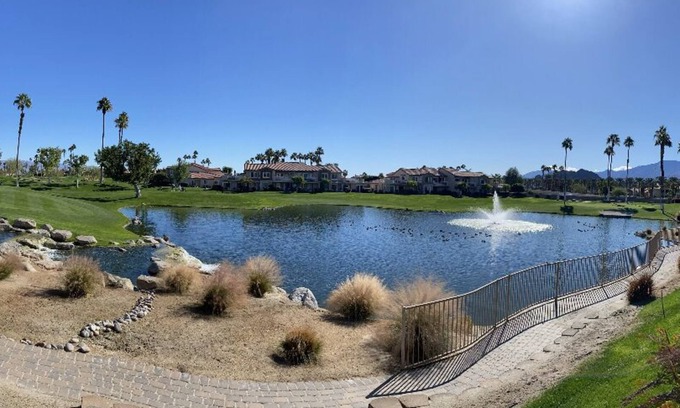 Palm Desert Condo | BNP PARIBAS TENNIS! Absolutely Pristine 2-2 Lower Unit with Stunning Views!