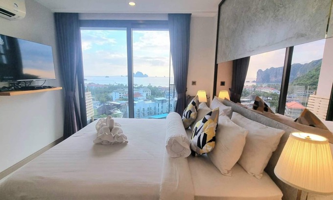 Ao Nang Apartment | BO301 Seaview three Bedstwo baths At Ao Nang Beach