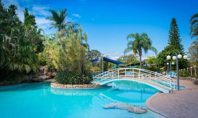 Coffs Harbour Apartment | Boambee Bay Resortnn2 bedroom, 2 bathroom, Sleeps 6nFantastic pool and BBQ arean