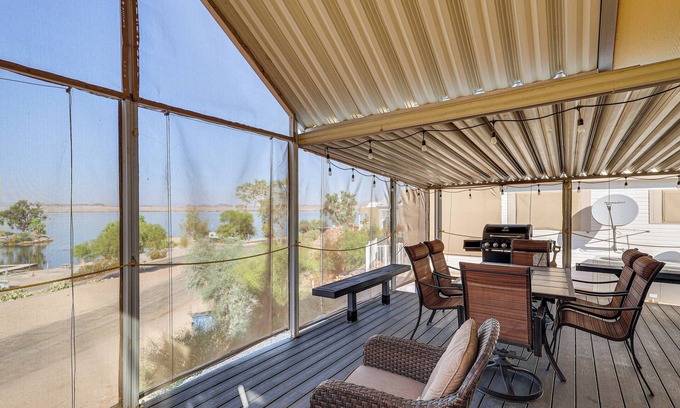 Lake Havasu City Cabin | Boat Launch + Mtn Views: Lake Havasu Cabin