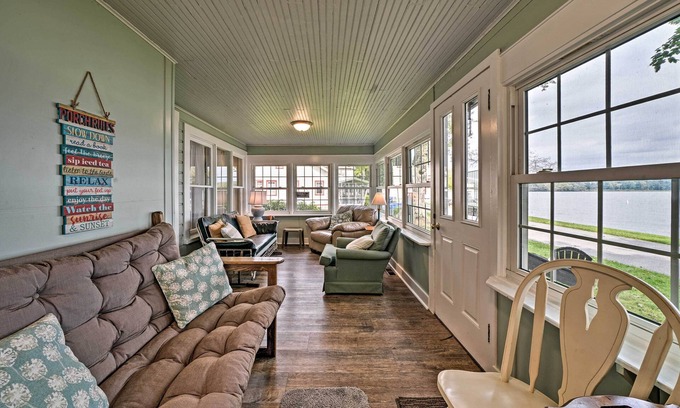 Edinboro Cottage | Boat & Ski: Home on Edinboro Lake w/Grill!