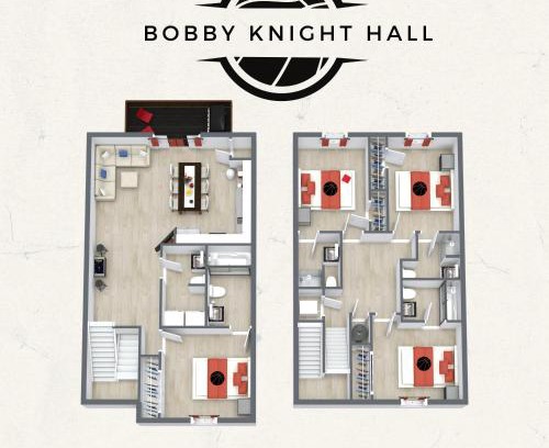 Bloomington Apartment | Bobby Knight Hall