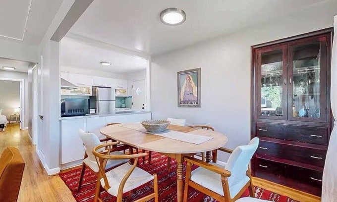 Arvada Plaza Area House | Bohemian 5-bedroom house in charming Arvada with AC, gorgeous yard, fire pit.