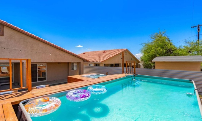 Desert Hot Springs Apartment | Boho Bungalow | by Rather Be Properties