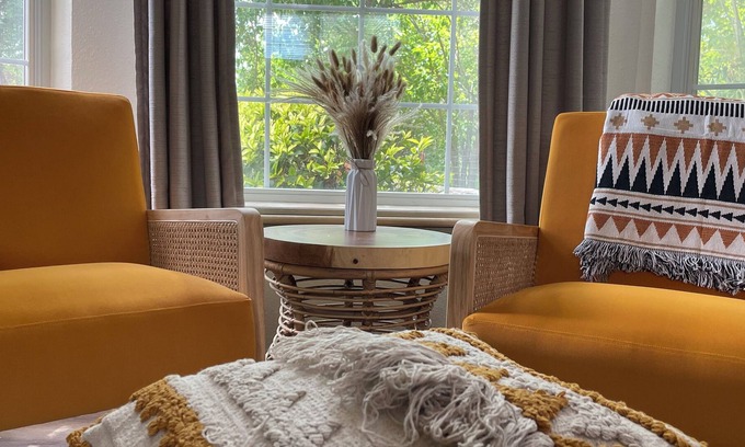 Las Cruces Apartment | Boho Chic Retreat with Private Patio Near Downtown Las Cruces