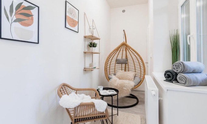 Olomouc Apartment | BOHO RÁJ v centru/gril/balkón