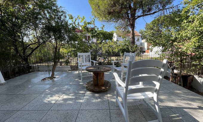 Foca House | Boho Style Foça Haus Befindet Sich Zweite Reihe zum Yachthafen