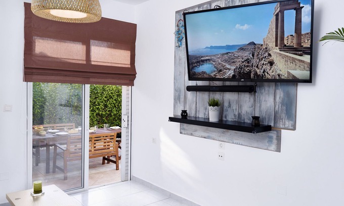 Ialyssos Villa | Boho Zen private villa full of charm less than 500m from the sea renovated in 2019