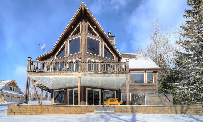 Rangeley House | Bolduc's Lakefront Lodge | Family Fun w/Dock, View, Ping Pong, Foosball, & Hot Tub