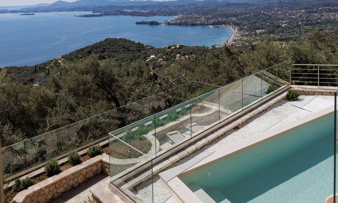 Spartylas Villa | Bolla D oro Luxury villas Villa Oliva - Breathtaking view from a luxury Villa