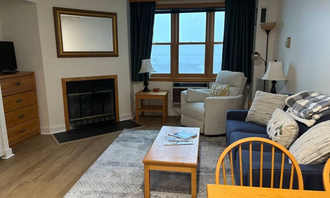 Bolton Valley Condo | Bolton main lodge family condo ski in/ski out!