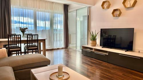 Cluj County Apartment | Bonjour Residence with terrace and parking